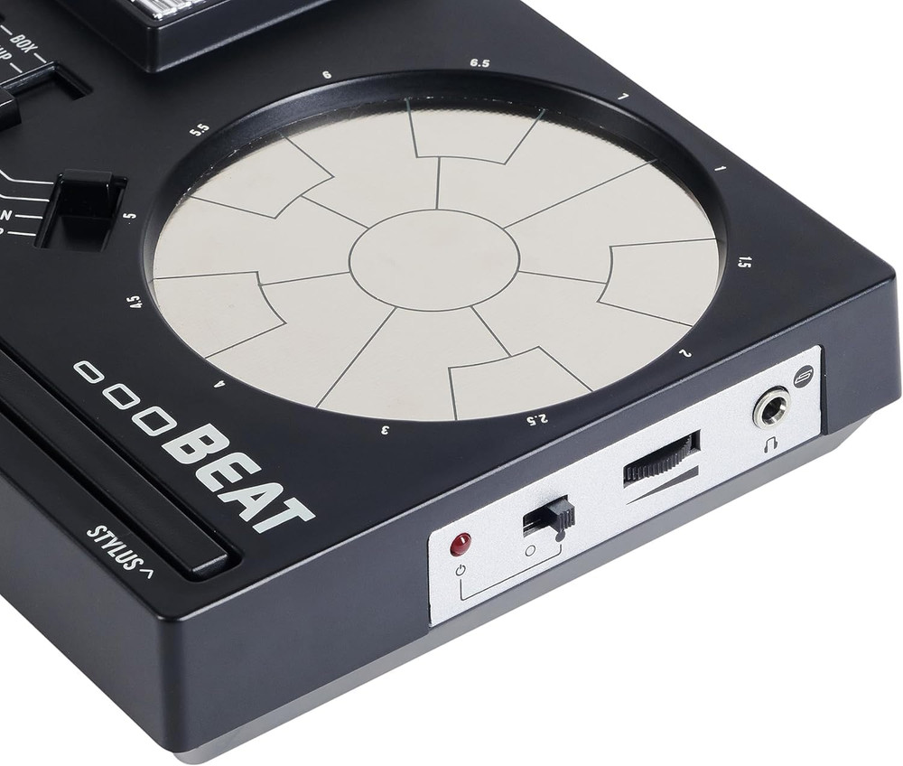 Compact Stylus Drum Machine | 4 Drum Kits & 4 Bass Sounds Drum Loop Machine