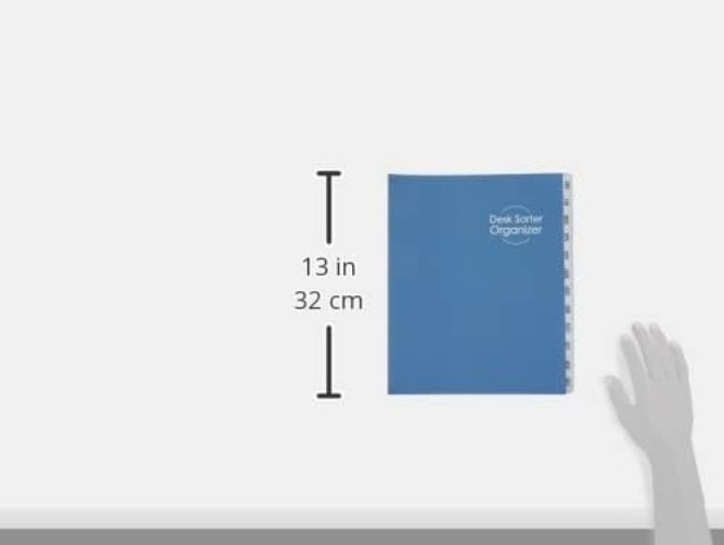 Portable Monthly Document Organizer