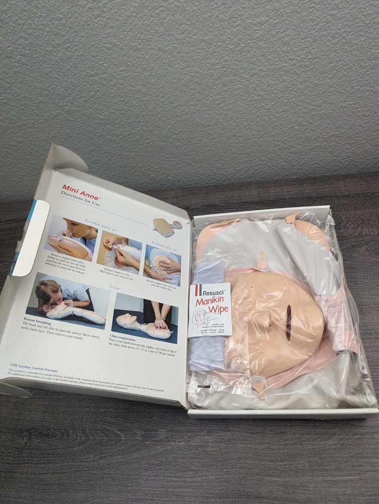 CPR Anytime Family and Friends Personal Learning Program - New, Open Box