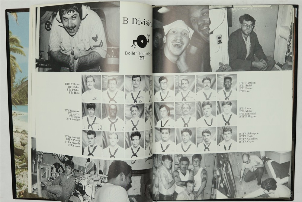 USS Rathburne (FF-1057) 1988 Westpac Deployment Cruise Book