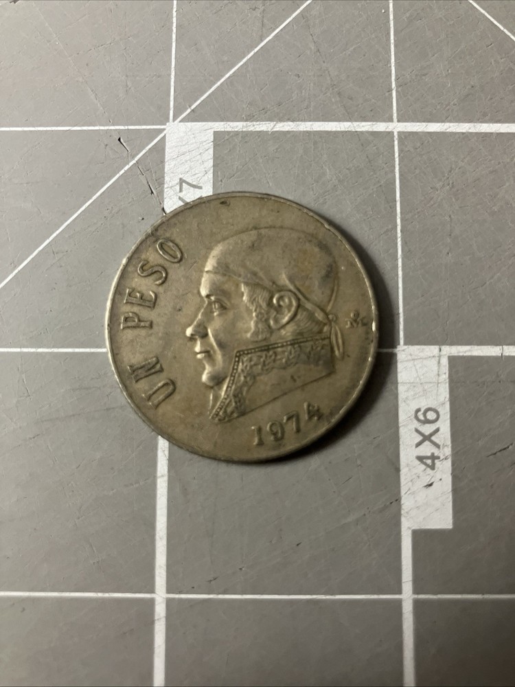 Mexico, 1974, Un Peso
