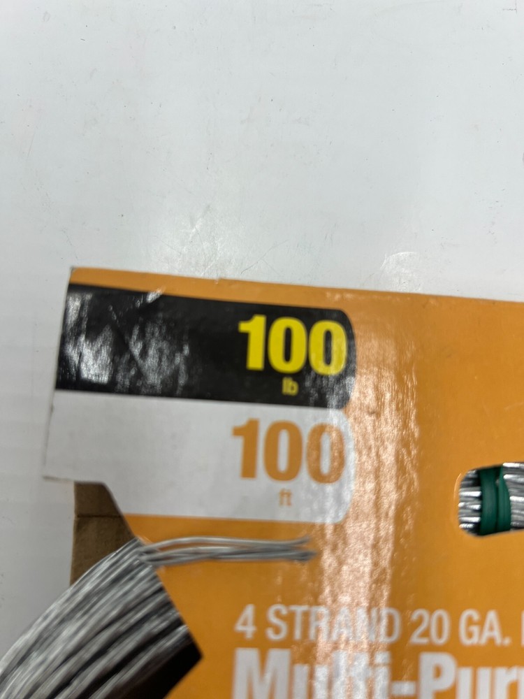 OOK 100 ft 4 strand 20 GA. Galvanized Multi-Purpose Wire 534824
