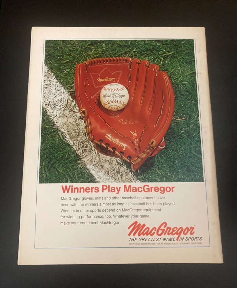 1972 World Series Game 7 Program