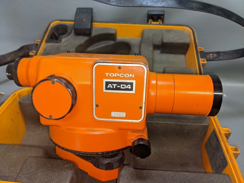 Topcon Automatic Level Model AT-D4 In Hard Case (134)