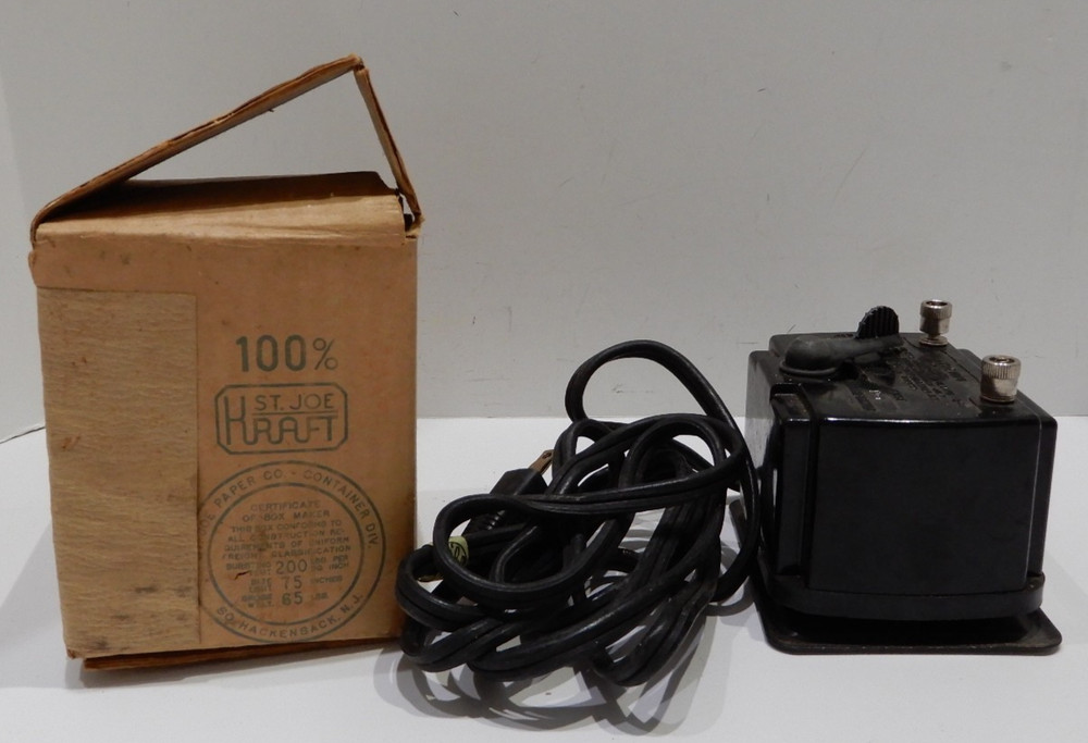LIONEL 1014 Multi Volt Transformer 40 Watt with Original Box -Untested 1955