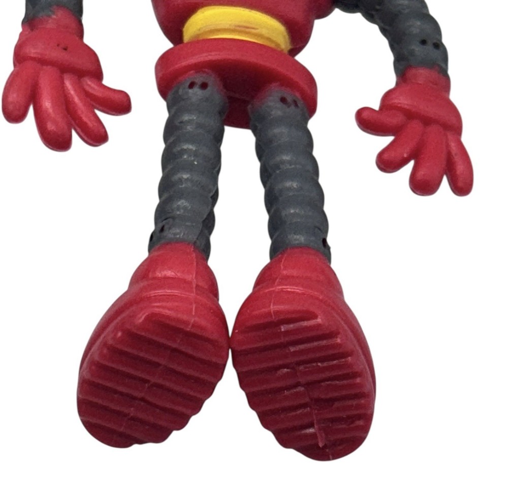 American Wit Red Bendable Robot 3.5”
