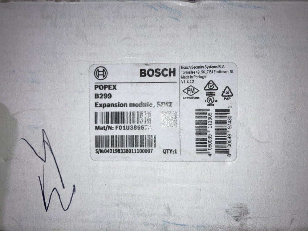 Bosch B299 SDI2 Popex Expansion Module