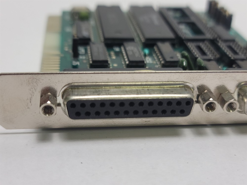 ISA Controller 8-Bit Card for Printer and Game , W86C450 , UM82C11