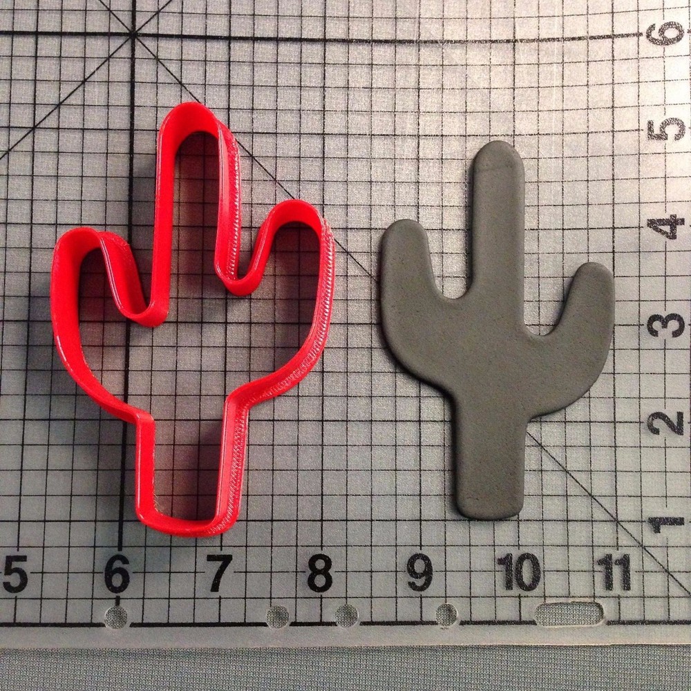 Cactus 101 Cookie Cutter Silhouette