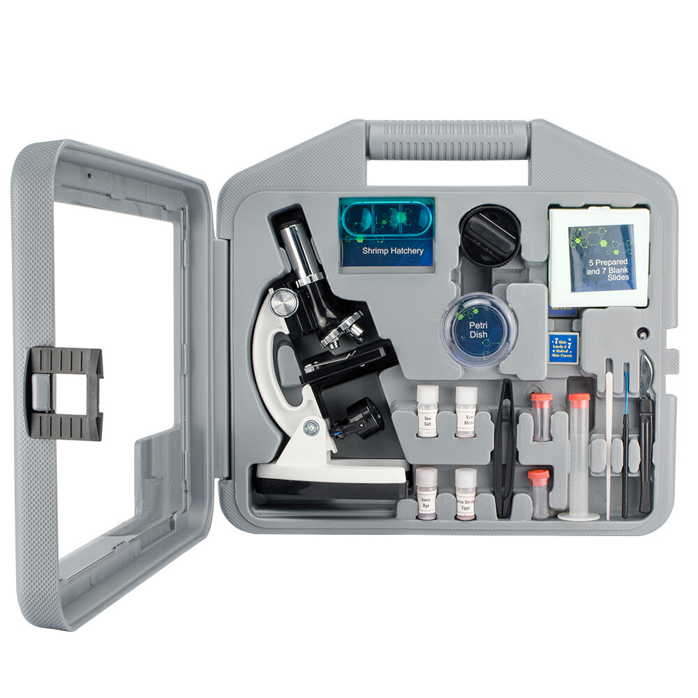Barska Kids Beginner Microscope Kit with Carrying Case AY12938