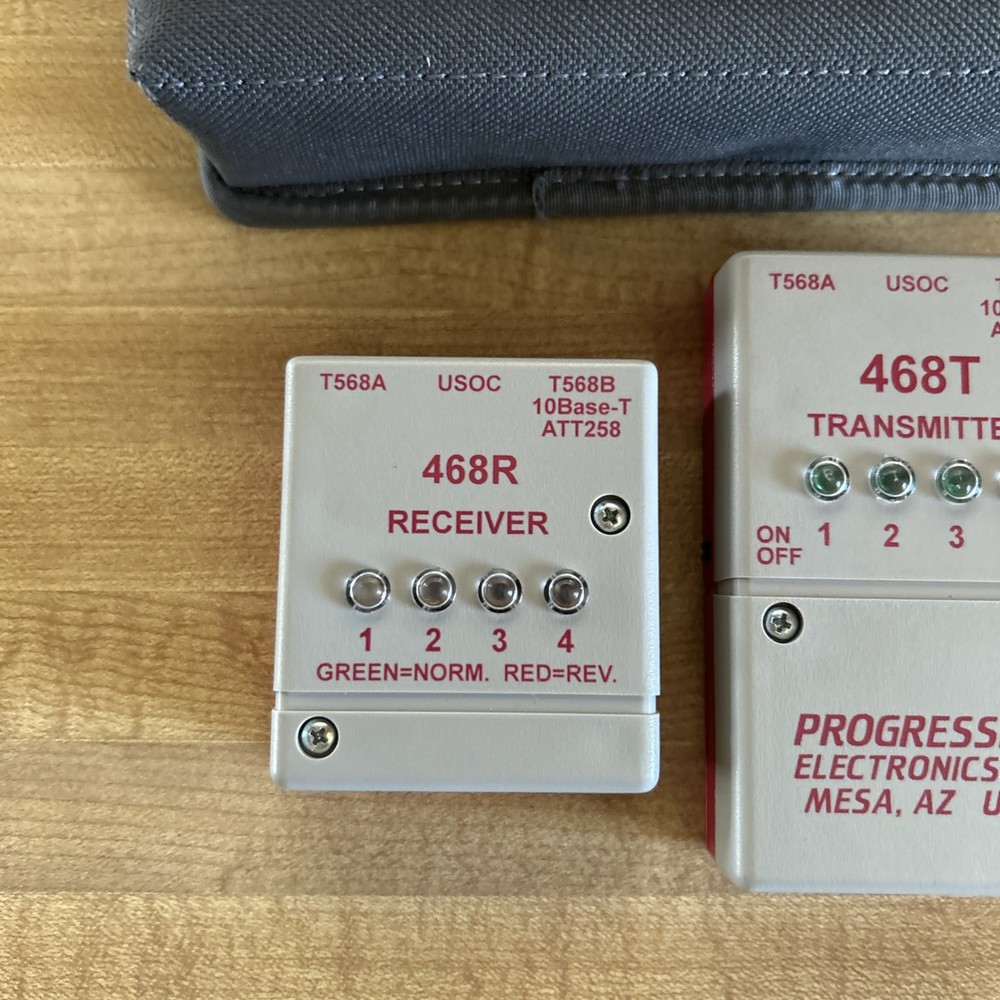 Progressive Model 468R Receiver & 468T Transmitter Tested