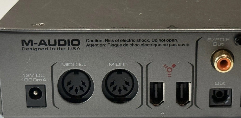 M‑Audio FireWire 410 FireWire Audio/MIDI Interface – 4 In / 10 Out, SPDIF, MIDI