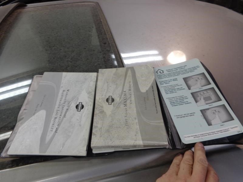 1999 MAXIMA Owners Manual 957076