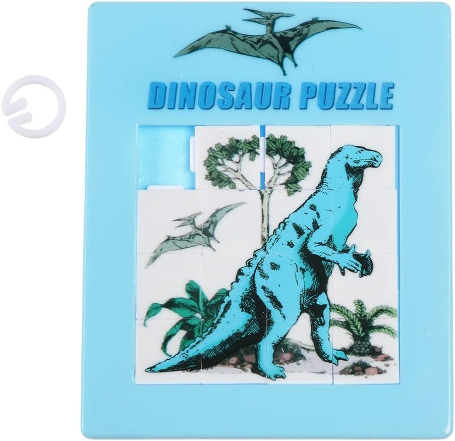 Prehistoric Land Dinosaur Slide Puzzle