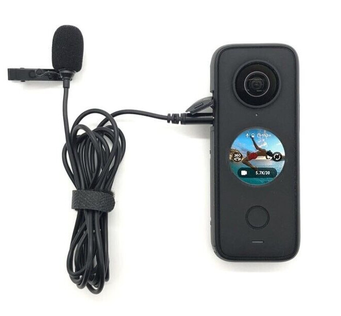 Lavalier Microphone for Insta360 ONE X2