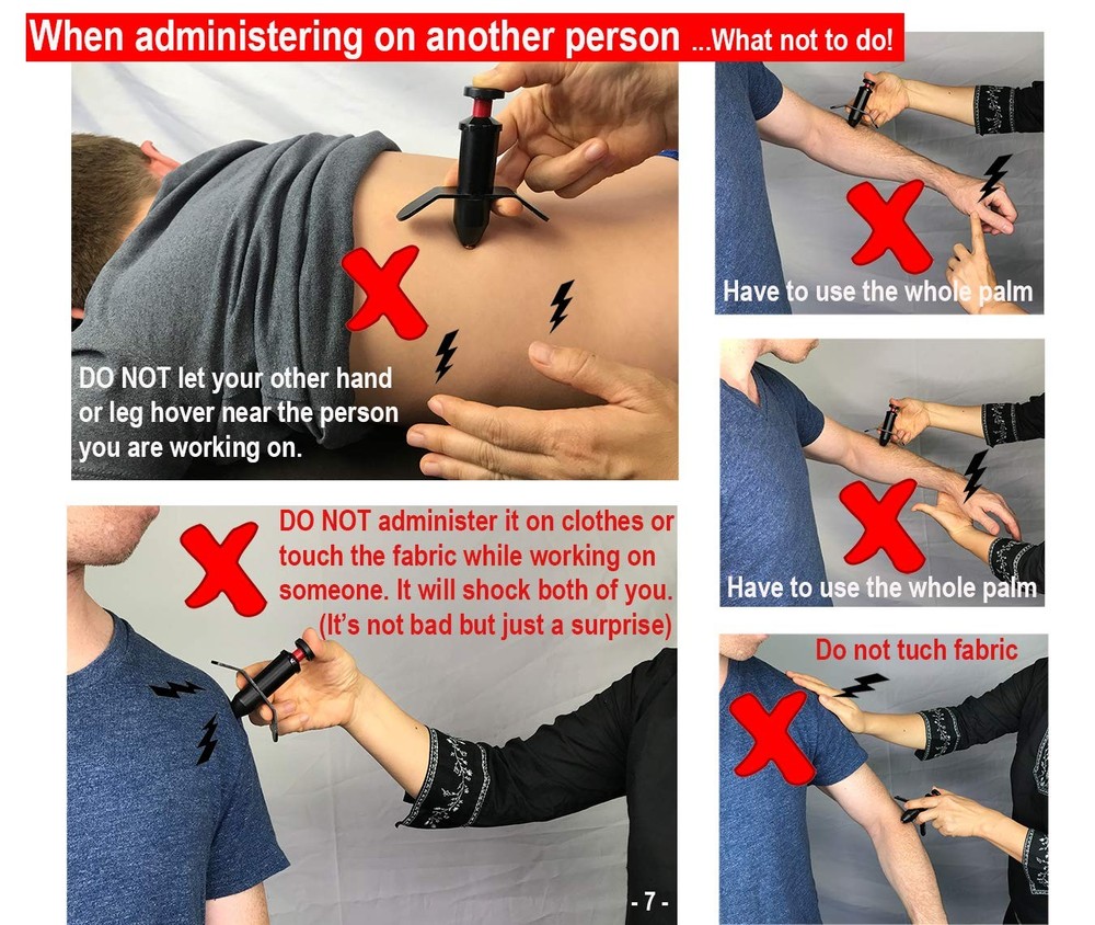 Trigger Point Stimulator Tool - Electric Current Sensation with No Needles No...