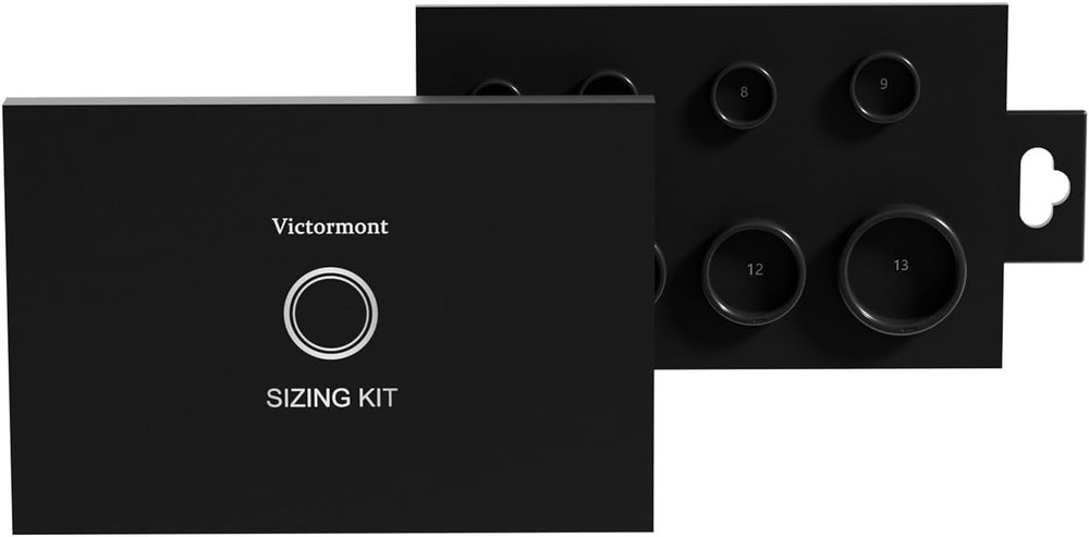 Vic Smart Ring Sizing Kit - Choose Perfect Size From 8 Options (6-13)