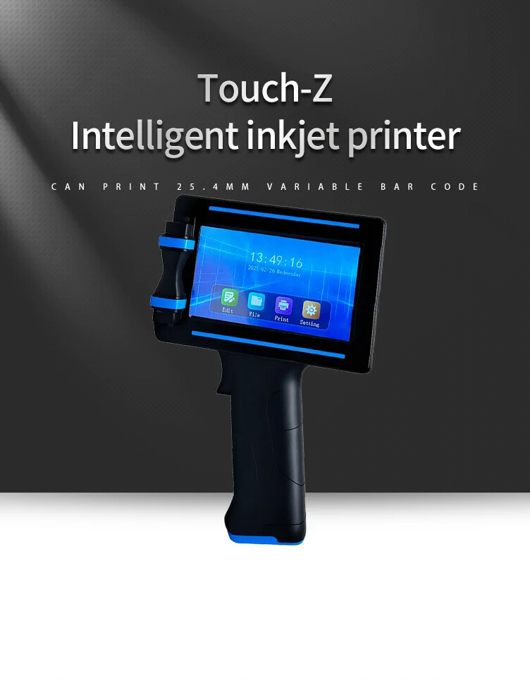 Tij127 Handheld Inkjet Printer Portable Handheld Fast Dry Inkjet Batch