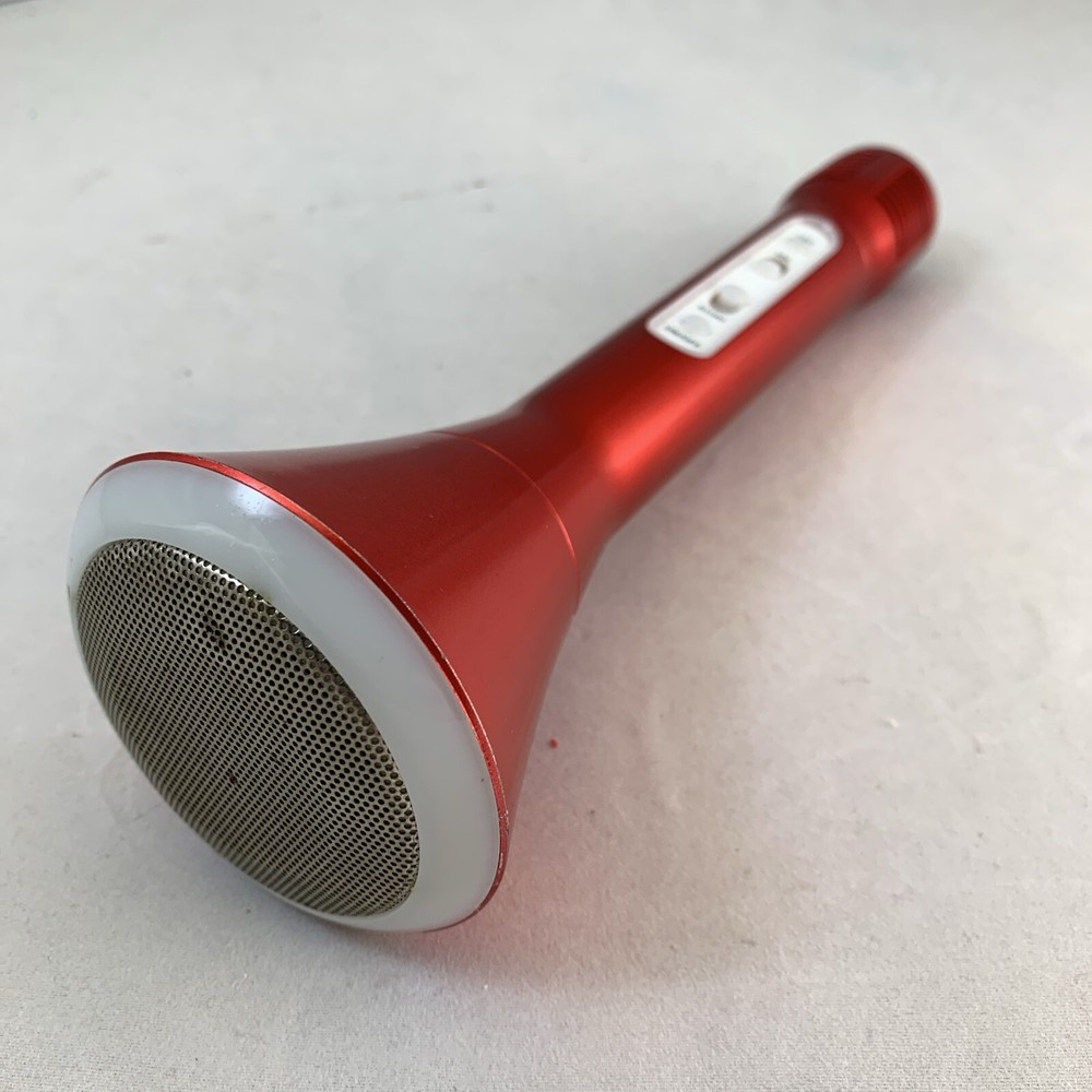 Samsonico Red Karaoke Microphone & Speaker Tested And Working!