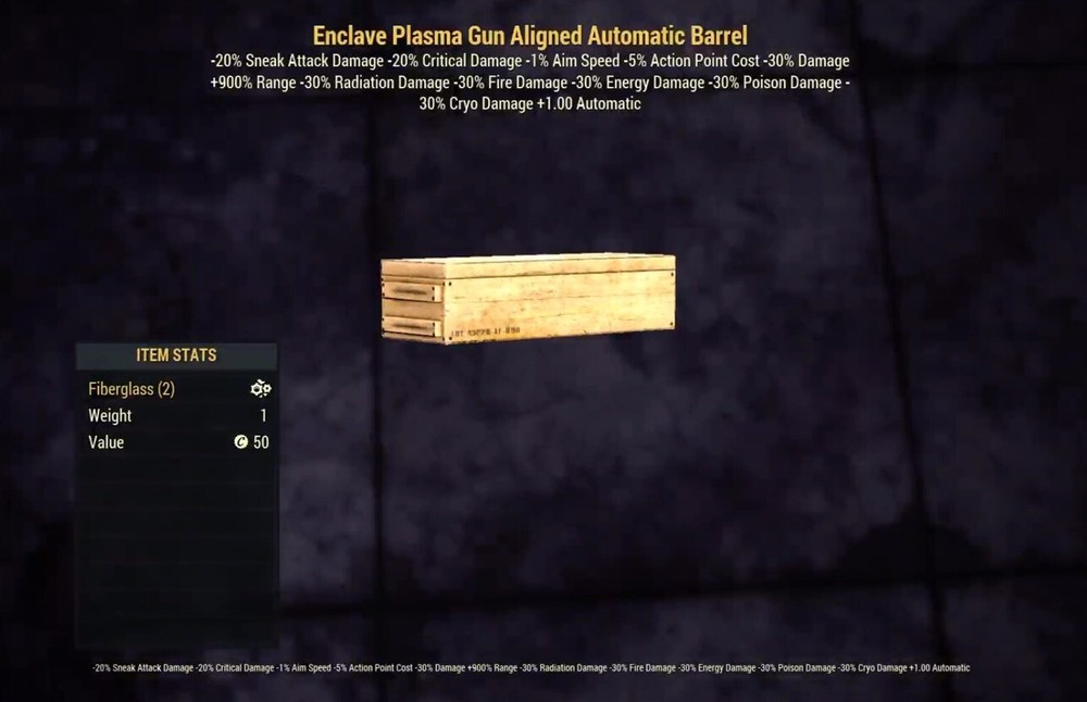 (Xbox) Enclave Plasma Gun Aligned Automatic Barrel Box Mod