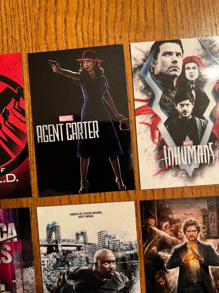 Marvel TV phases 1 -3 FRIDGE MAGNETS