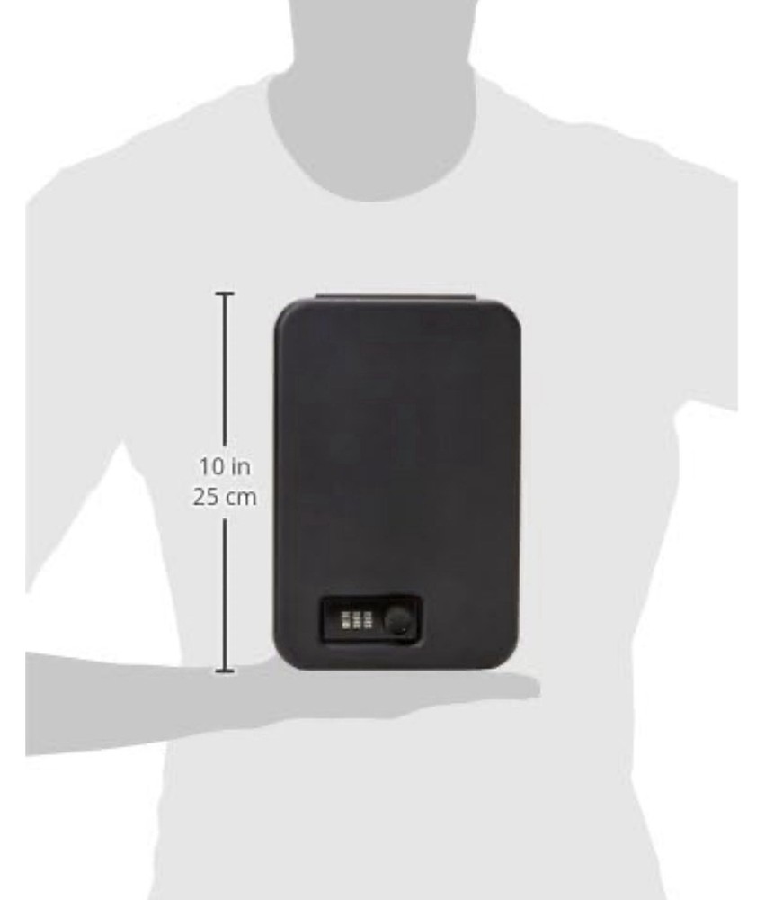 Small Safe Portable car Travel code locked, gun money documents protection safe