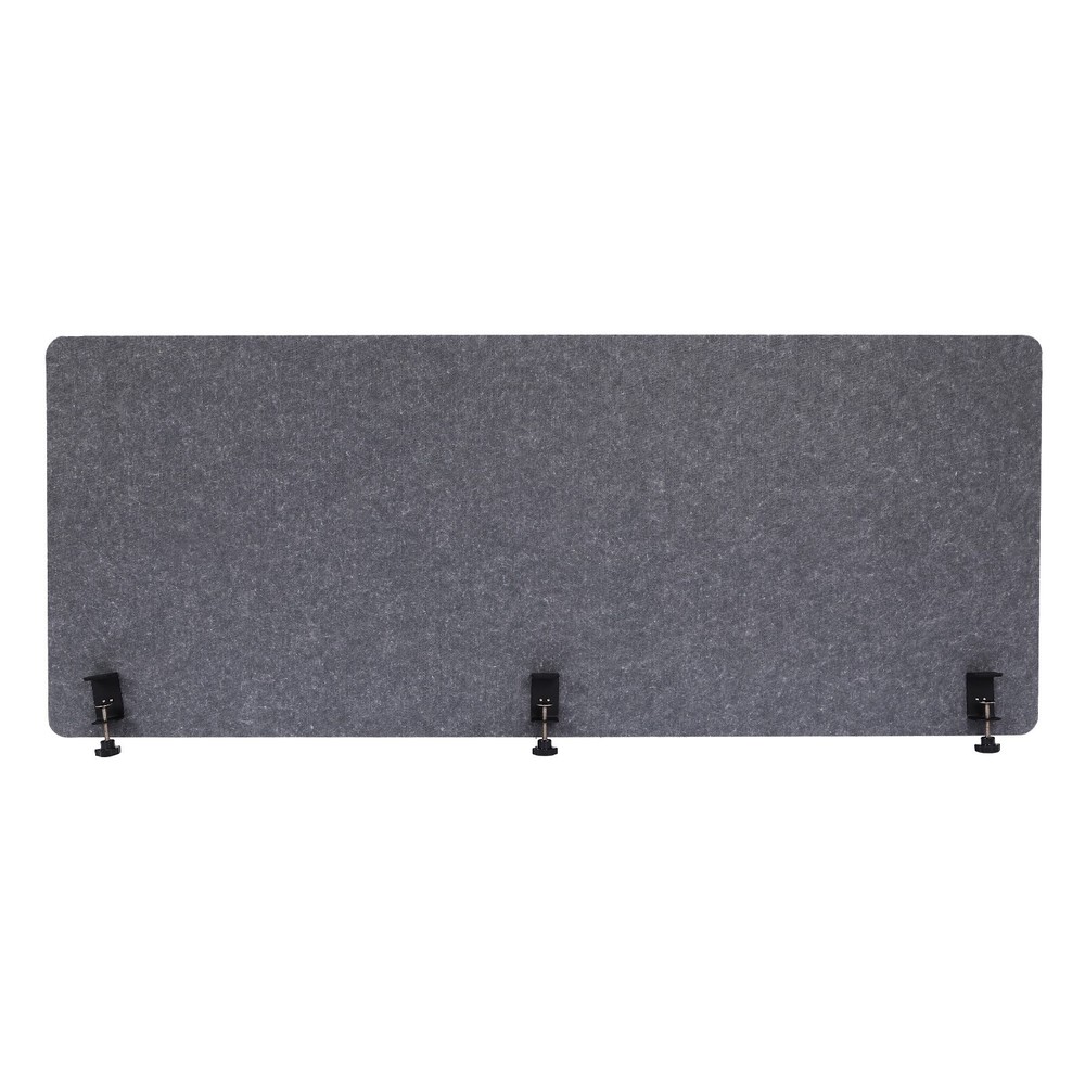 Office Partition, Polyester Desk Divider, Desktop Privacy Panel Table Mounted
