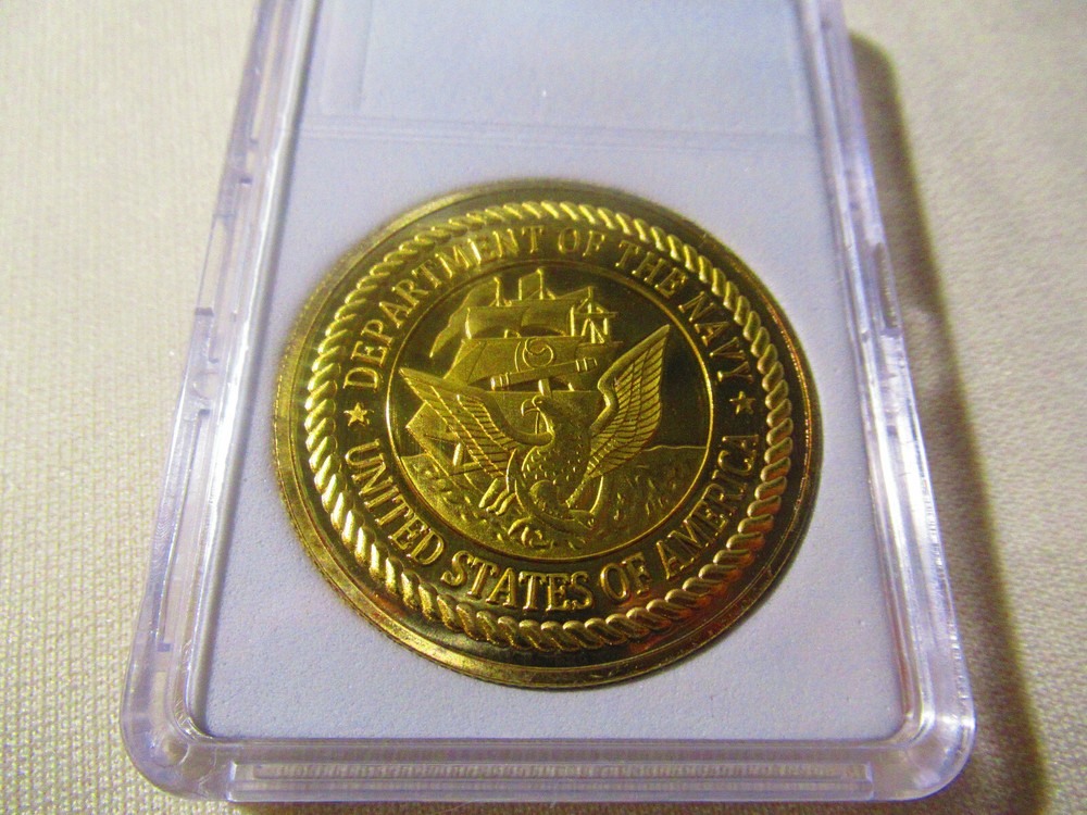US NAVY - USS LAWRENCE (DDG-4) Challenge Coin