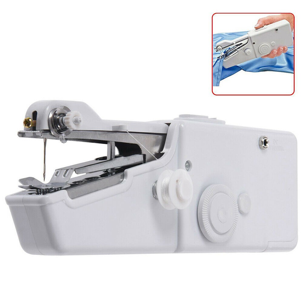 Handheld Sewing Stitch Needlework Cordless Cloth Fabric Electric Sewing Machine