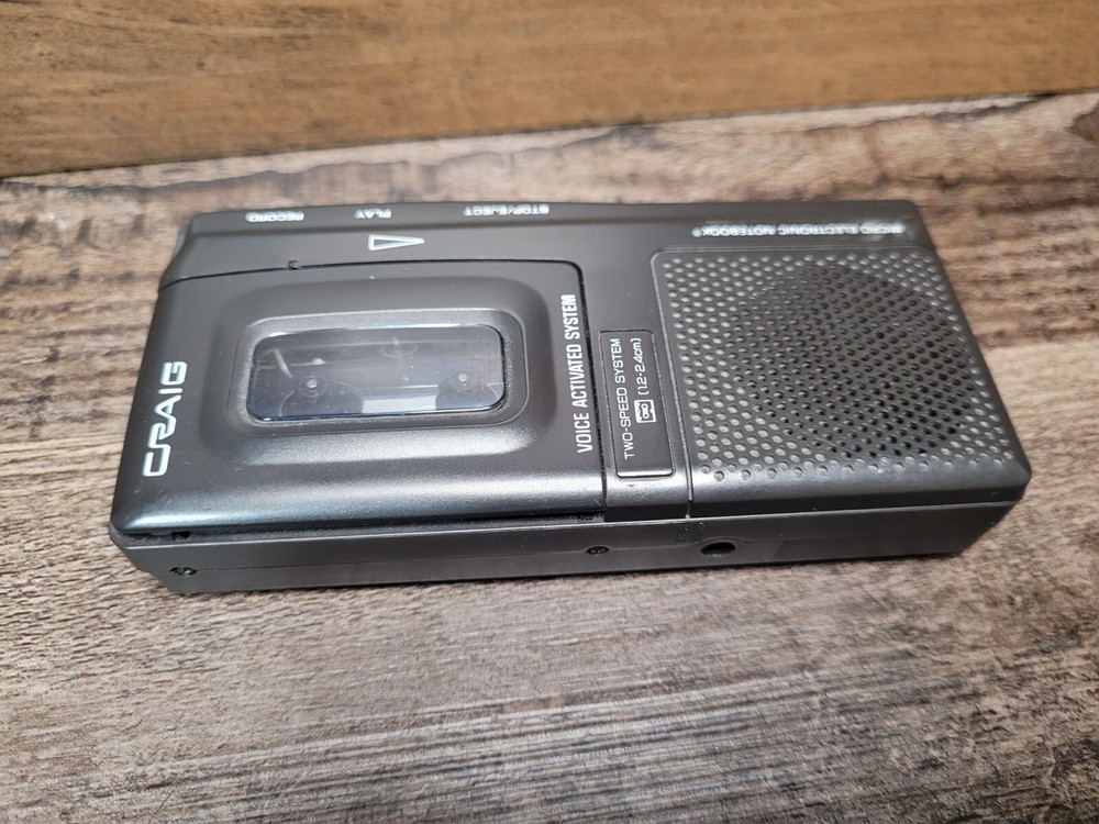 Craig Micro Electronic Notebook Recorder FP501 Tested & Runs Work Read Descr