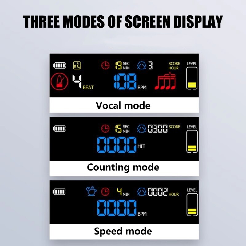 Percussion Exercise Devices Beating Board Vocal/Count/Speed Practice Modes