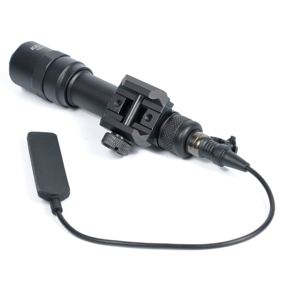 Tactical M600B LED Weapon Light Hunting Flashlight with Remote Switch + Tail Cap