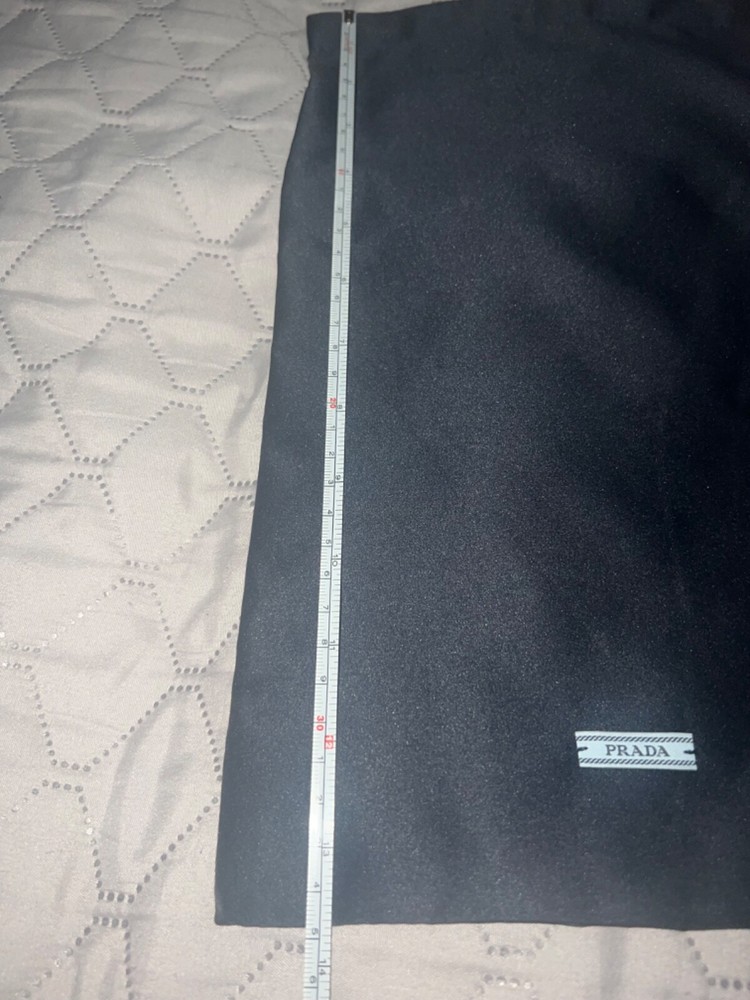 100% Authentic Prada Dust Bag 8.5”-13.5”