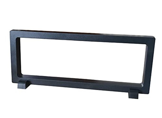 Coin Display Frame, Clear 3D Floating Holder Box Case for Challenge Coins,