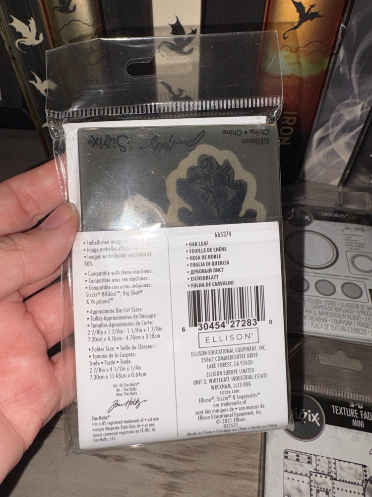 Tim Holtz Sizzix 3D Embossing Folders Bundle