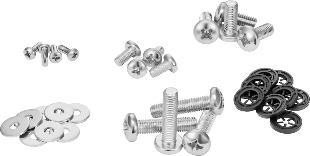 Insignia- TV Wall Mount Hardware Kit - Silver