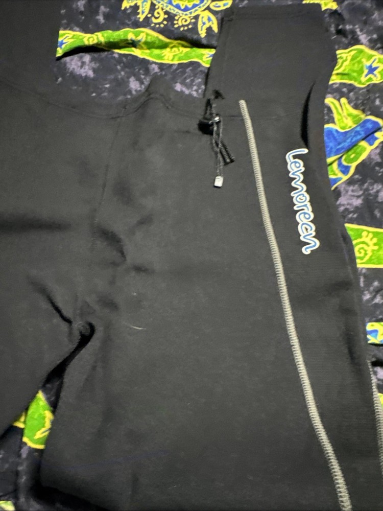 Lemorecn XL Wetsuit Neoprene Pants String Tie Black