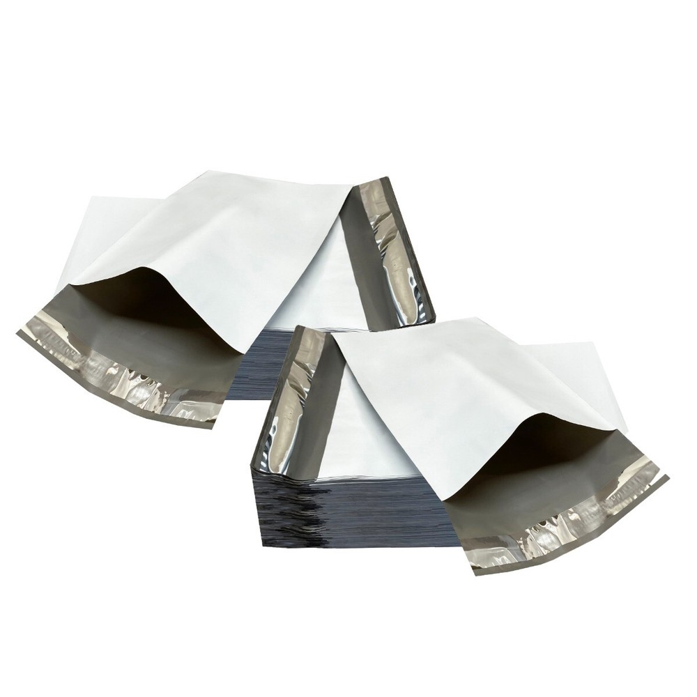 UOFFICE 1000 Poly Mailers Bags 6" x 9" - #0 White Self-Sealing Envelopes