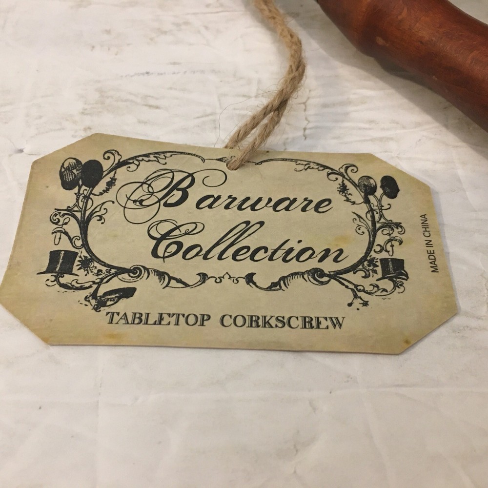 Pre-Owned/Used*Barware Collection Tabletop Corkscrew*Bottle Opener