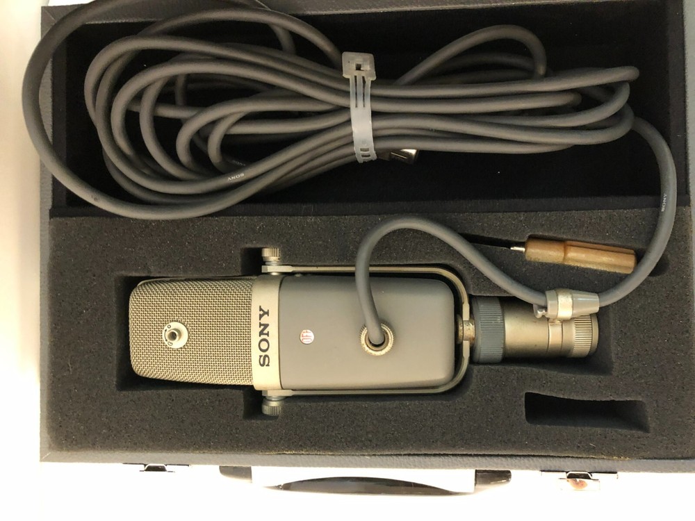 SONY C-38B Multi-Pattern Condenser Microphone Japan Used