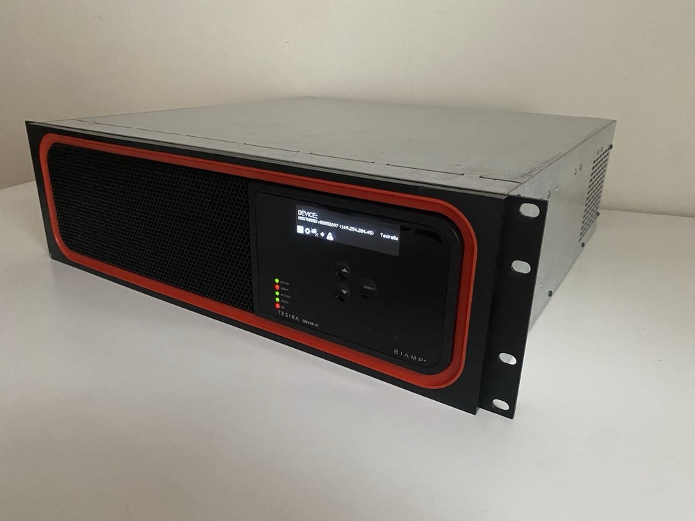 Biamp Tesira SERVER-IO Pro Audio DSP Server - Rack Mount