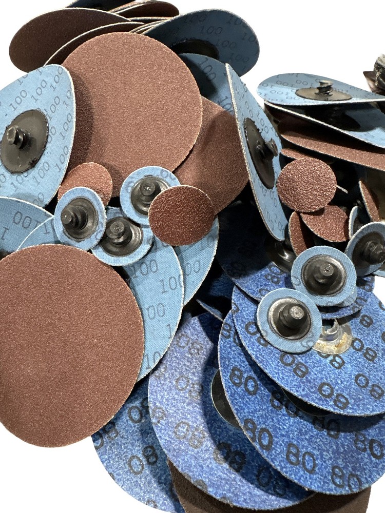 BUNDLE of Random Abrasive Sanding Disc - 100 Pack