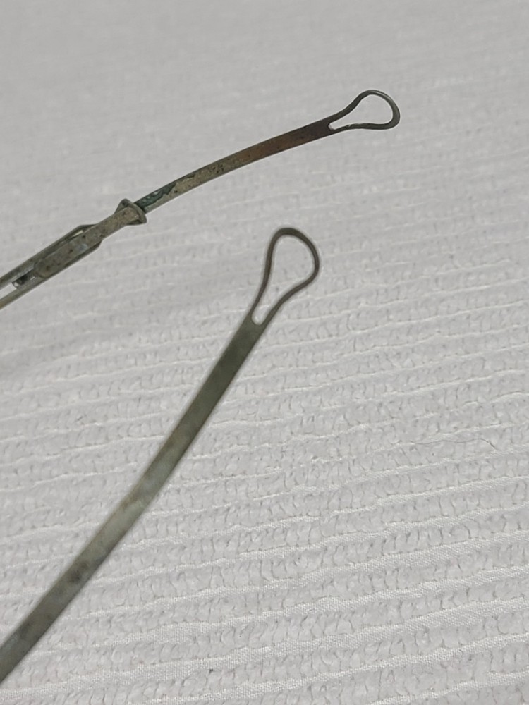 Antique 1800s Eyeglasses w Case Rectangular Small Lens Telescoping Arm Ooak Rare