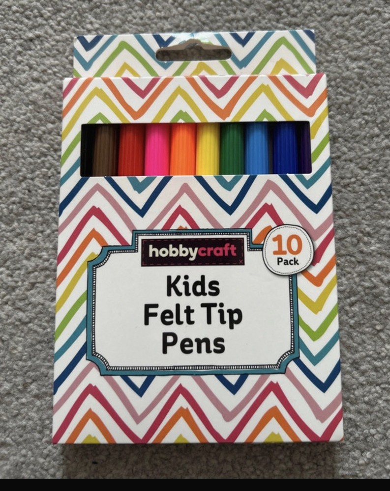Hobbycraft Kids felt tip pens