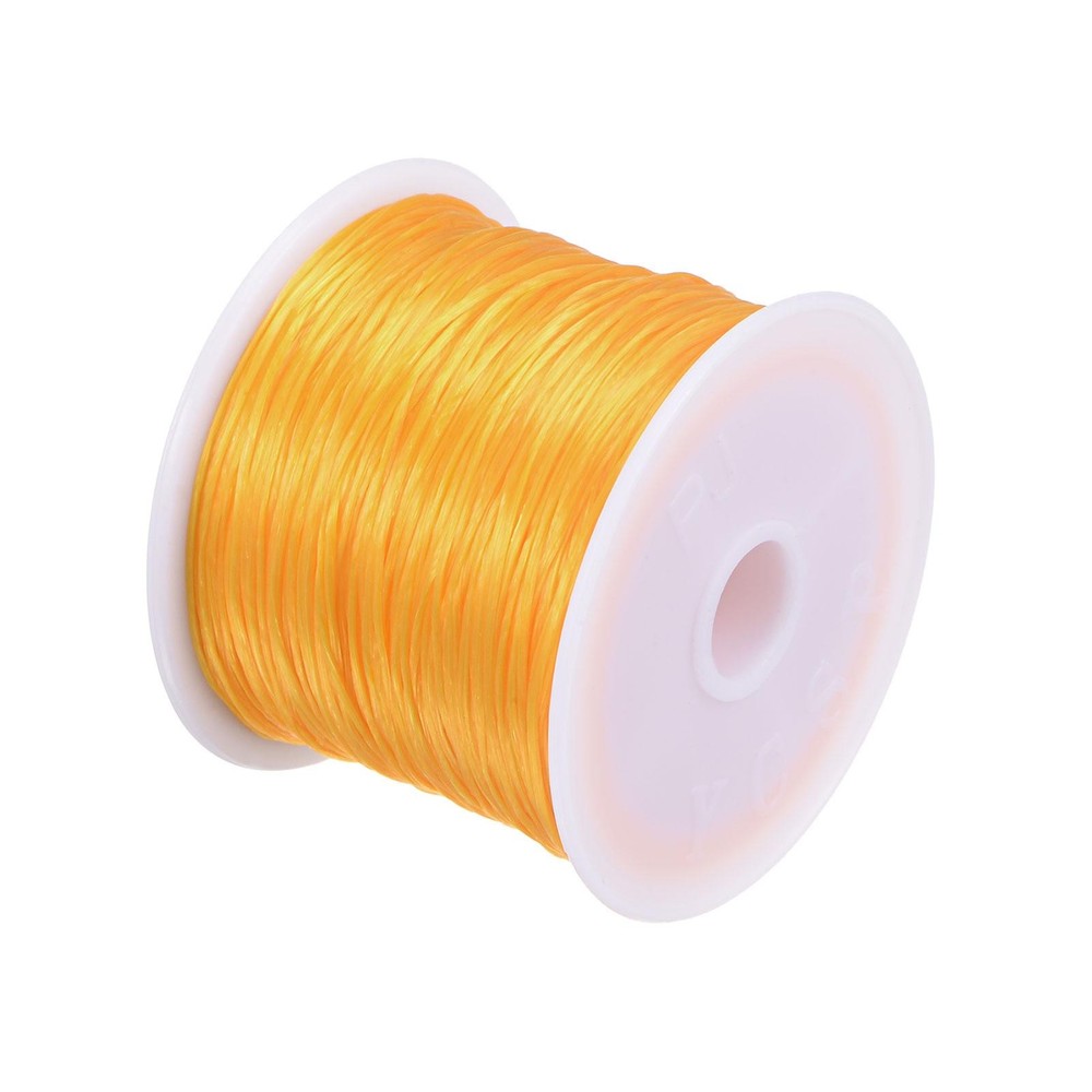 Elastic Cord DIY Making Stretchy String Thread Rope Craft Wire, Gold Tone