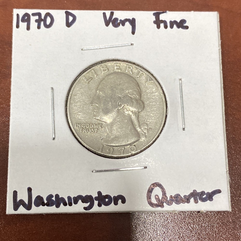 1970 D Washington Very Fine Condition Quarter