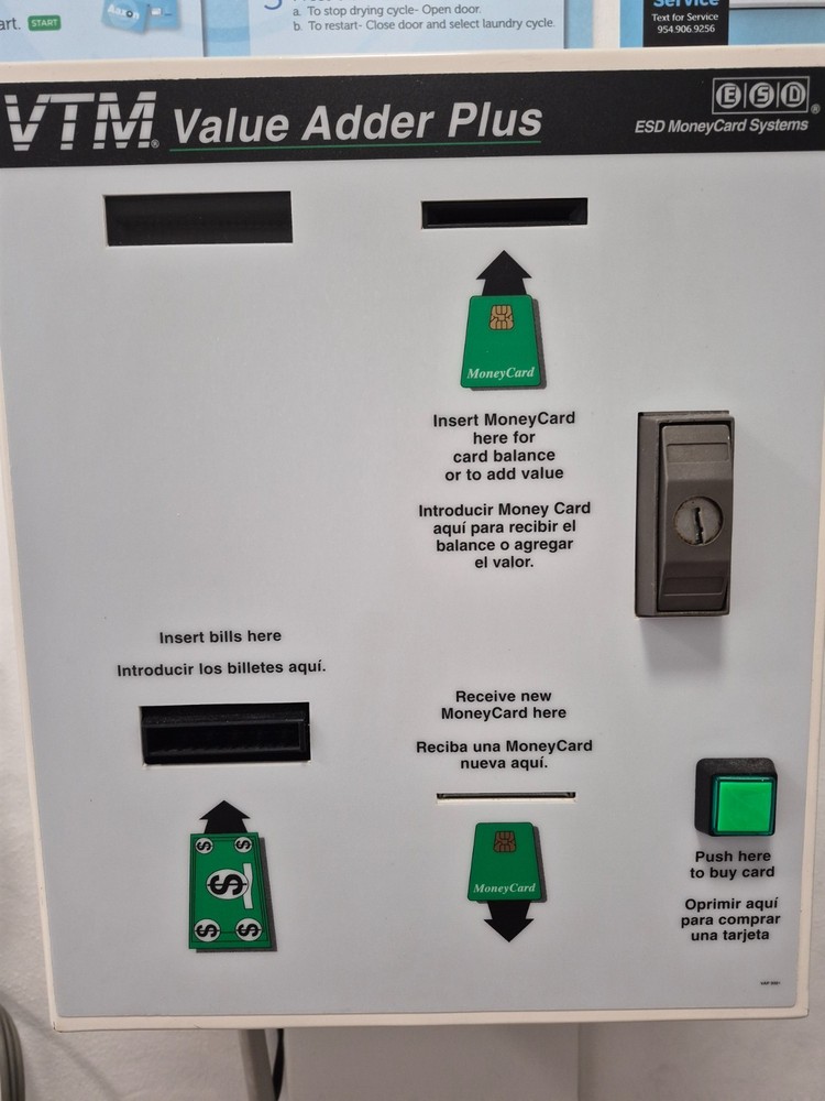 ESD Value Adder Plus - Rear Access  Laundry Laundromat