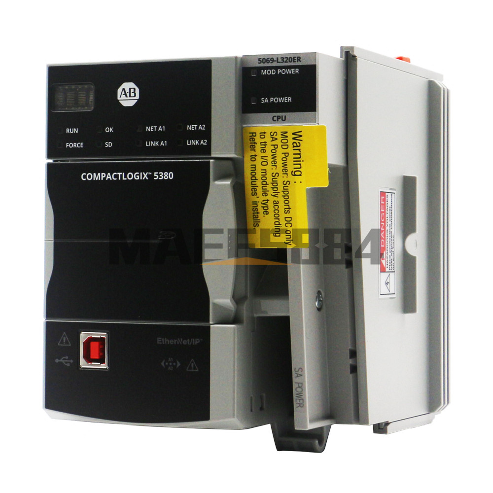 NEW Sealed Allen Bradley 5069-L320ER CompactLogix 2MB 16 I/Os Enet Controller