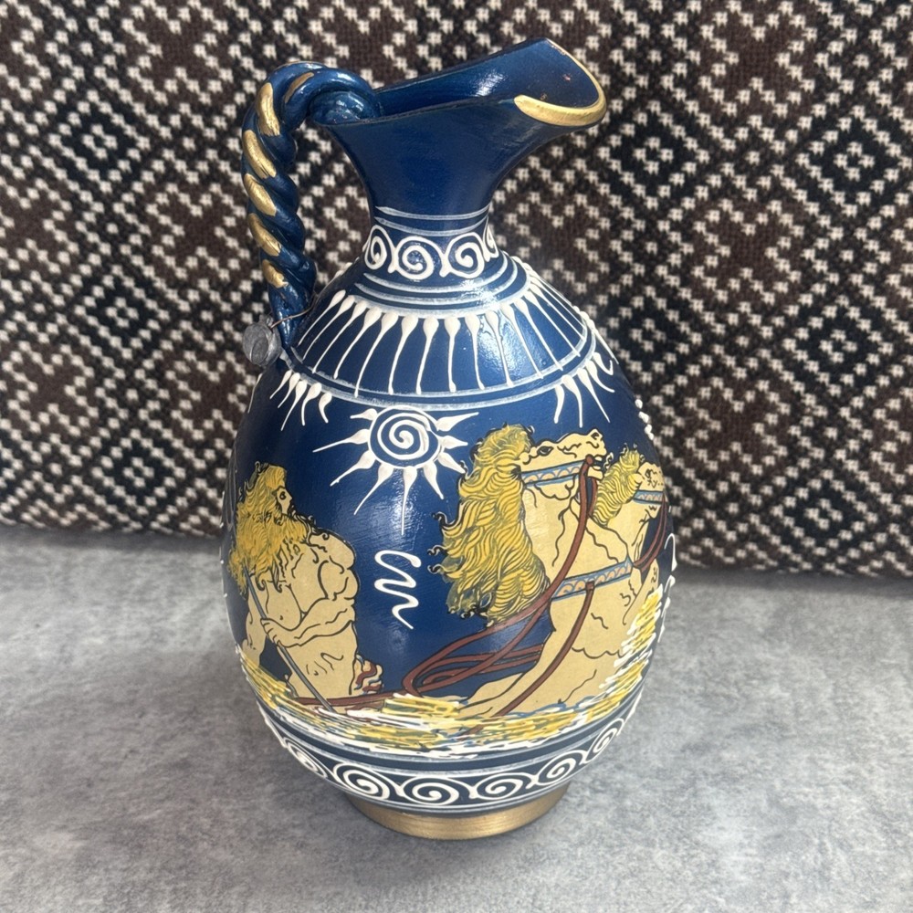 Ancient Greek jug with handle, handmade no 20