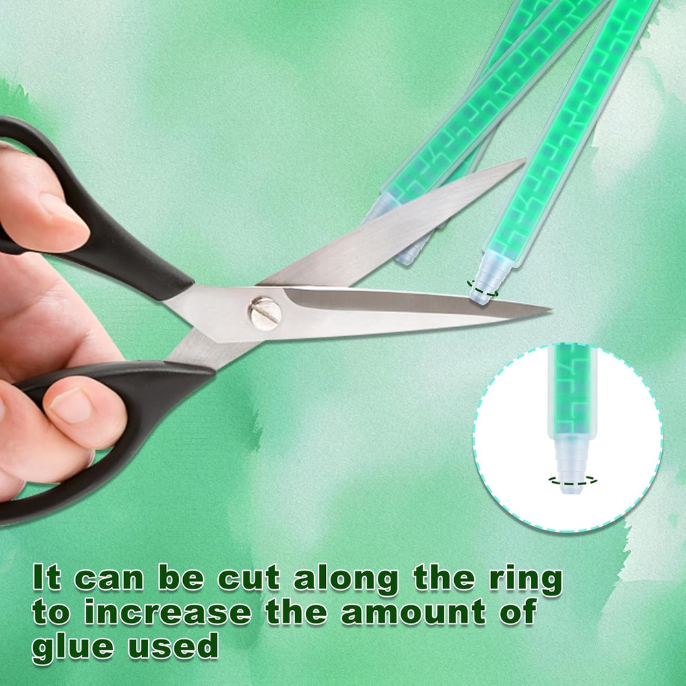 Mixing Nozzle Static Mix Nozzle Adhesive Tips Square 10 Pieces